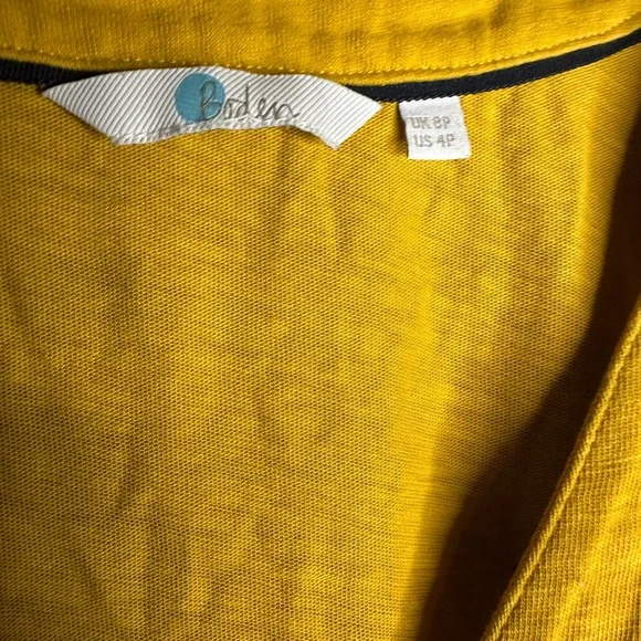 Pre-loved great condition Boden size 4 sleeveless dress with pockets - Picture 3 of 4